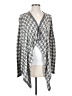 Staccato 100% Viscose Houndstooth Gray Cardigan Size S - photo 1