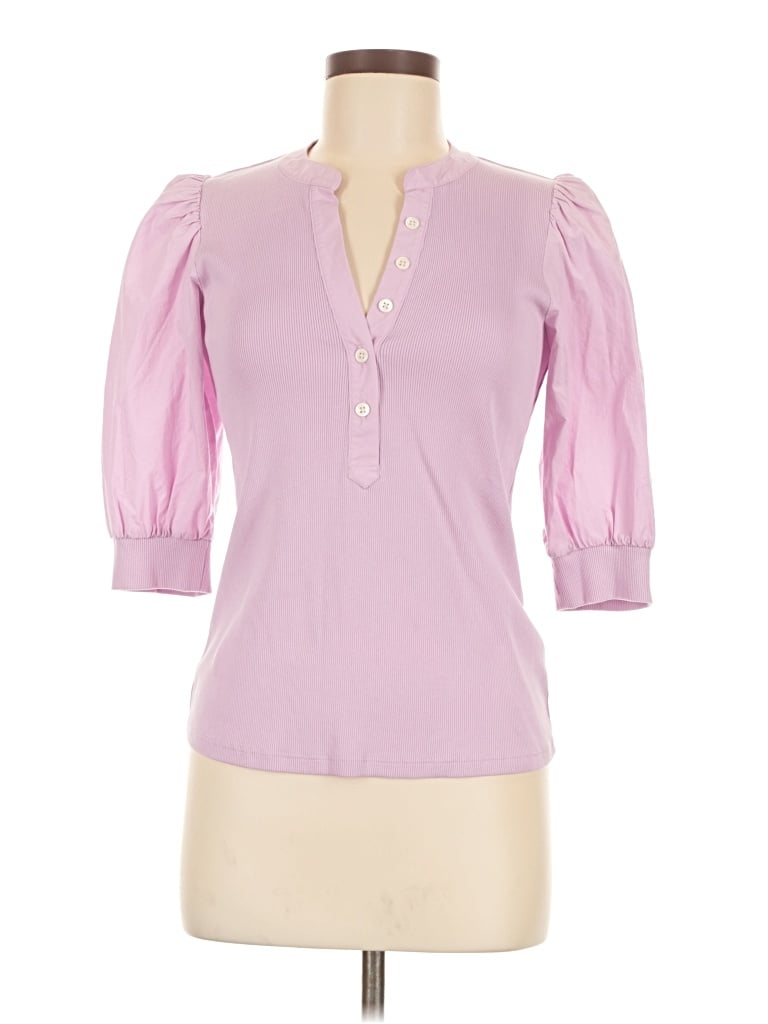 Pre-owned Veronica Beard 3/4 Sleeve Blouse In Pink