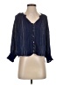 Rails Blue 3/4 Sleeve Blouse Size XS - photo 1