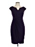 Connected Apparel Purple Cocktail Dress Size 10 (petite) - photo 1