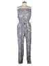 Indigo Rose Paisley Blue Jumpsuit Size M - photo 1