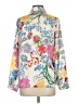 Zara Floral Yellow Long Sleeve Blouse Size XS - photo 2