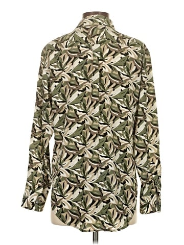 Equipment Long Sleeve Button-Down Shirt (view 2)