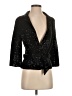 IISLI 100% Cotton Black Blazer Size 4 - photo 1