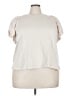 Old Navy Ivory Short Sleeve Top Size 3X - photo 1