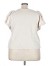 Old Navy Ivory Short Sleeve Top Size 3X - photo 2