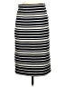 Ann Taylor LOFT Stripes Ivory Casual Skirt Size XS - photo 2