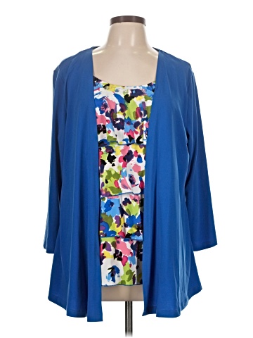 Sag Harbor 3/4 Sleeve Blouse (view 1)