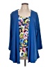 Sag Harbor Blue 3/4 Sleeve Blouse Size L - photo 1