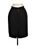Giorgio Armani 100% Wool Solid Black Wool Skirt Size 6 - photo 2