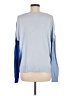 Whisper by Brodie Color Block Blue Pullover Sweater Size M - photo 2