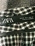 Zara Houndstooth Black Casual Pants Size 2 - photo 7