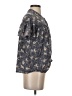 Mystree Floral Gray Short Sleeve Blouse Size S - photo 4