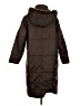 Assorted Brands 100% Polyester Solid Brown Coat Size M - photo 2