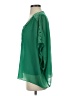 Ark & Co. Green 3/4 Sleeve Blouse Size S - photo 5