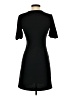 Madewell Solid Black Casual Dress Size XS - photo 2
