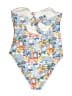 Unbranded Print Blue One Piece Swimsuit Size L - photo 2