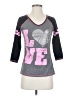Sears Gray 3/4 Sleeve Top Size S (estimated) - photo 1