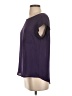 Joie Purple Short Sleeve Blouse Size XS - photo 5