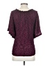 Deb Burgundy Short Sleeve Top Size XS (estimated) - photo 2