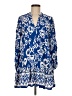 Zara Blue 3/4 Sleeve Blouse Size M - photo 1