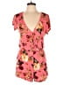 Ambiance Floral Pink Romper Size M - photo 1