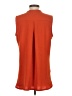 Artex Orange Sleeveless Blouse Size S - photo 2
