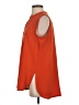 Artex Orange Sleeveless Blouse Size S - photo 5