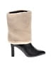 Forever 21 Ivory Black Boots Size 8 - photo 1