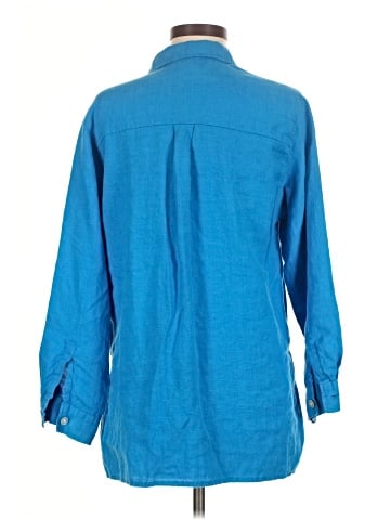 Chico's Design 3/4 Sleeve Button-Down Shirt (view 2)