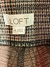 Ann Taylor LOFT Plaid Gray Casual Pants Size M - photo 7