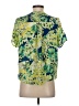 Collective Concepts 100% Polyester Green Short Sleeve Blouse Size S - photo 2