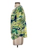 Collective Concepts 100% Polyester Green Short Sleeve Blouse Size S - photo 5
