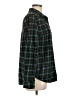 Old Navy 100% Cotton Plaid Green Long Sleeve Button-Down Shirt Size L - photo 4