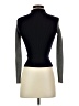 Zara Color Block Black Blue Turtleneck Sweater Size S - photo 2