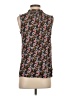 Ann Taylor LOFT Floral Black Sleeveless Blouse Size XS (estimated) - photo 2