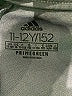 Adidas 100% Polyester Gray Track Pants Size 11/12y - photo 3