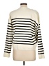 Maje Stripes Ivory Pullover Sweater Size Lg (3) - photo 2