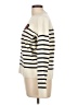 Maje Stripes Ivory Pullover Sweater Size Lg (3) - photo 5