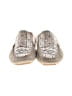 Donald J Pliner Metallic Gray Tan Flats Size 9 1/2 - photo 2