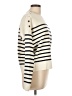 Maje Stripes Ivory Pullover Sweater Size Lg (3) - photo 4