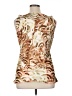 Spense 100% Polyester Brown Sleeveless Blouse Size XL - photo 2