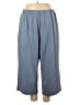 Unbranded Solid Blue Casual Pants Size XXL - photo 1