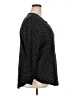 Old Navy Polka Dots Black Long Sleeve Blouse Size XXL - photo 4