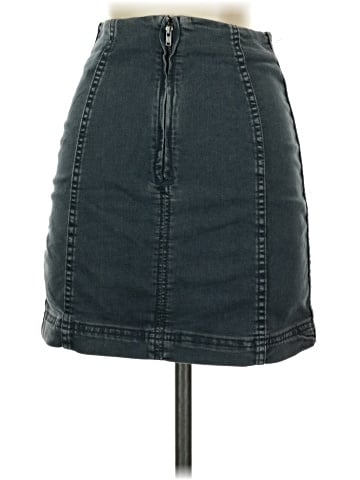 Free People Denim Skirt (view 2)