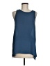 Assorted Brands 100% Polyester Blue Sleeveless Blouse Size M (estimated) - photo 1