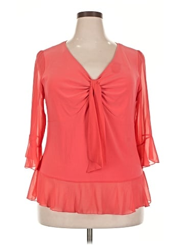 Fashion Bug 3/4 Sleeve Blouse (view 1)