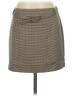 MNG Houndstooth Brown Casual Skirt Size S - photo 1