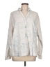 Bandolino Silver Long Sleeve Polo Size L - photo 1