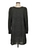 H&M 100% Polyester Tweed Gray Casual Dress Size S - photo 1